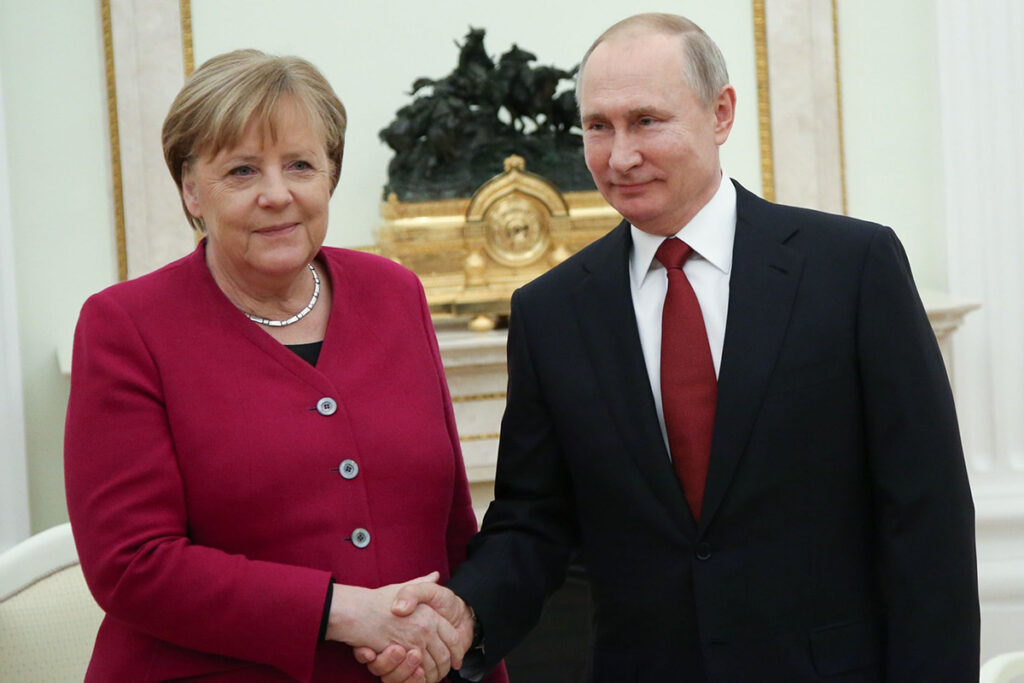 Владимир Путин, Меркель, договор, Газпром, газ, Украина