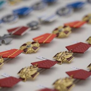 Государственные награды Российской Федерации. Церемония награждения в Кремле 31 июля 2014 года. Фото: пресс-служба Кремля