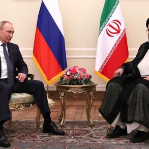 Встреча Владимира Путина с Президентом Ирана Сейедом Раиси. Фото: пресс-служба Кремля