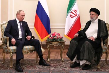 Встреча Владимира Путина с Президентом Ирана Сейедом Раиси. Фото: пресс-служба Кремля